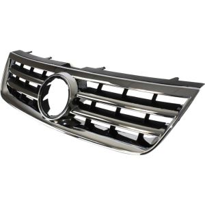 VOLKSWAGEN TOUAREG  GRILLE BLACK (W/CHROME FRAME) OEM#7L6853651CB41 2004-2007 PL#VW1200143