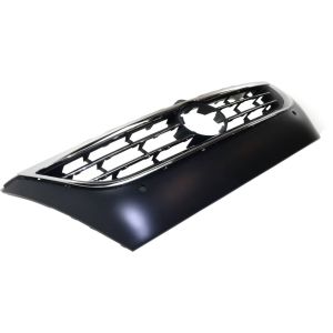 VOLKSWAGEN CC GRILLE (W/DISTANCE SENSOR)(W/CHR MLDG) **CAPA** OEM#3C8853651QGRU 2009-2012 PL#VW1200145C