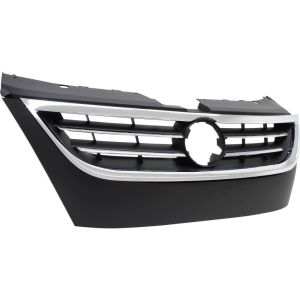 VOLKSWAGEN CC GRILLE (WO/DISTANCE SENSOR)(W/CHR MLDG) OEM#3C8853651PGRU 2009-2012 PL#VW1200146