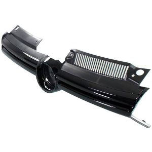 VOLKSWAGEN GOLF (2/4 DR) (LH Exhaust) GRILLE BLK/BLK MOLDING OEM#5K0853651ALQWA 2010-2014 PL#VW1200150