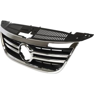 VOLKSWAGEN TIGUAN / TIGUAN LIMITED GRILLE ASSEMBLY CHR/BLK OEM#5N0853651C2ZZ 2009-2011 PL#VW1200152