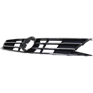 VOLKSWAGEN JETTA SEDAN (EXC GLI) GRILLE ASSEMBLY CHR/BLK **CAPA** OEM#5C6853651AJZLL 2015-2018 PL#VW1200165C