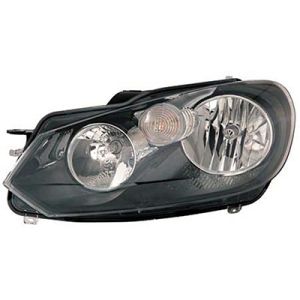 VOLKSWAGEN GTI 2/4DOORS HEAD LAMP ASSEMBLY LEFT (Driver Side) (HALOGEN)**CAPA** OEM#5K0941005C 2010-2014 PL#VW2502144C