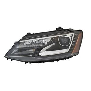 VOLKSWAGEN JETTA HYBRID HEAD LAMP ASSEMBLY LEFT (Driver Side) (BI-XENON) OEM#5C7941751D 2013-2016 PL#VW2502153