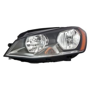 VOLKSWAGEN GTI  HEAD LAMP ASSY LEFT (Driver Side) (HALOGEN)(TO 6-30-14) **CAPA** OEM#5G0941005C 2015 PL#VW2502158C
