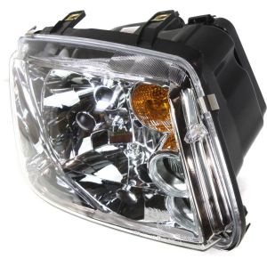 VOLKSWAGEN JETTA (GEN 4) HEAD LAMP UNIT RIGHT (Passenger Side) (W/FOG)(CHR BEZEL)(W/AMBER SIGNAL LENS) OEM#1J5941018BH 2002-2005 PL#VW2503124