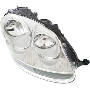 VOLKSWAGEN JETTA WAGON HEAD LAMP ASSEMBLY RIGHT (Passenger Side) (HALOGEN)(W/O LOGO) OEM#1K6941006S 2009 PL#VW2503127