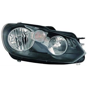 VOLKSWAGEN GOLF R (2/4DOORS) (Center Exhaust) HEAD LAMP ASSY RIGHT (Passenger Side) (HALOGEN)(OE Quality) OEM#5K0941006C 2012-2013 PL#VW2503144