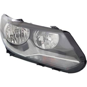 VOLKSWAGEN TIGUAN  / TIGUAN LIMITED  HEAD LAMP ASSY RIGHT (Passenger Side) (HALOGEN) OEM#5N0941006 2012-2018 PL#VW2503152