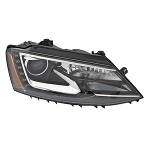 VOLKSWAGEN JETTA HYBRID HEAD LAMP ASSEMBLY RIGHT (Passenger Side) (BI-XENON) OEM#5C7941752D 2013-2016 PL#VW2503153