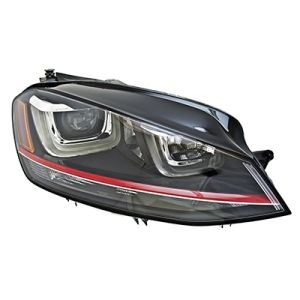 VOLKSWAGEN GTI HEAD LAMP ASSEMBLY RIGHT (Passenger Side) (XENON) OEM#5GM941754A 2015-2017 PL#VW2519117