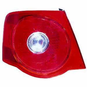 VOLKSWAGEN JETTA SEDAN (GEN 5) TAIL LAMP ASSEMBLY LEFT (Driver Side) (RED) **CAPA** OEM#1K5945095J 2005-2007 PL#VW2800123C