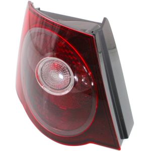 VOLKSWAGEN JETTA SEDAN (GEN 5) TAIL LAMP ASSEMBLY LEFT (Driver Side) (DARK RED) **CAPA** OEM#1K5945095L 2008-2010 PL#VW2800127C