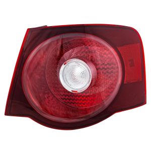 VOLKSWAGEN JETTA SEDAN (GEN 5) TAIL LAMP RIGHT (Passenger Side) (DARK RED) OEM#1K5945096L 2008-2010 PL#VW2801127