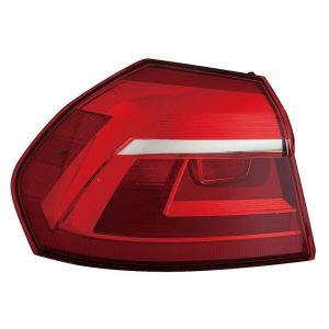 VOLKSWAGEN PASSAT  TAIL LAMP ASSY LEFT (Driver Side) (OUTER)(HALOGEN HEAD LAMP)(TO 7-3-16)**CAPA** OEM#561945095N 2016-2017 PL#VW2804125C