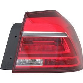 VOLKSWAGEN PASSAT  TAIL LAMP ASSY LEFT (Driver Side) (OUTER)(LED HEAD LAMP)(TO 7-3-16) OEM#561945208B 2016-2017 PL#VW2805121