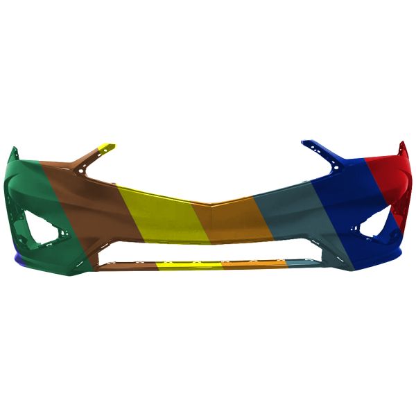 ACURA ILX FRONT BUMPER COVER PRM OEM#04711T3RA90ZZ 2019-2022 PL