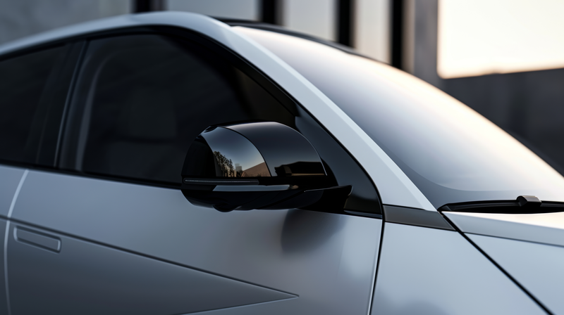 car with tinted windows
