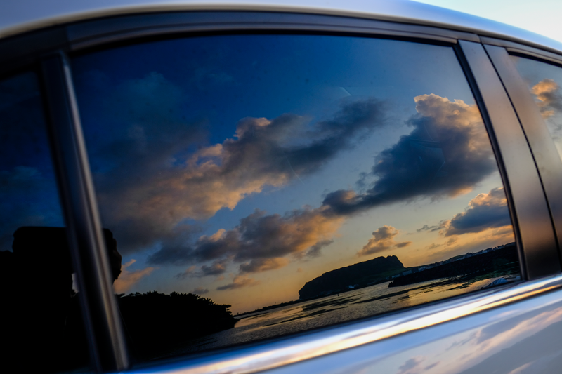 tinted window
